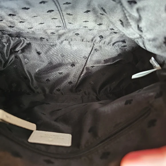 Kate Spade Matthew's Street Maise Black & White Bow Handbag Sachel NWOT Sold out - Picture 15 of 16